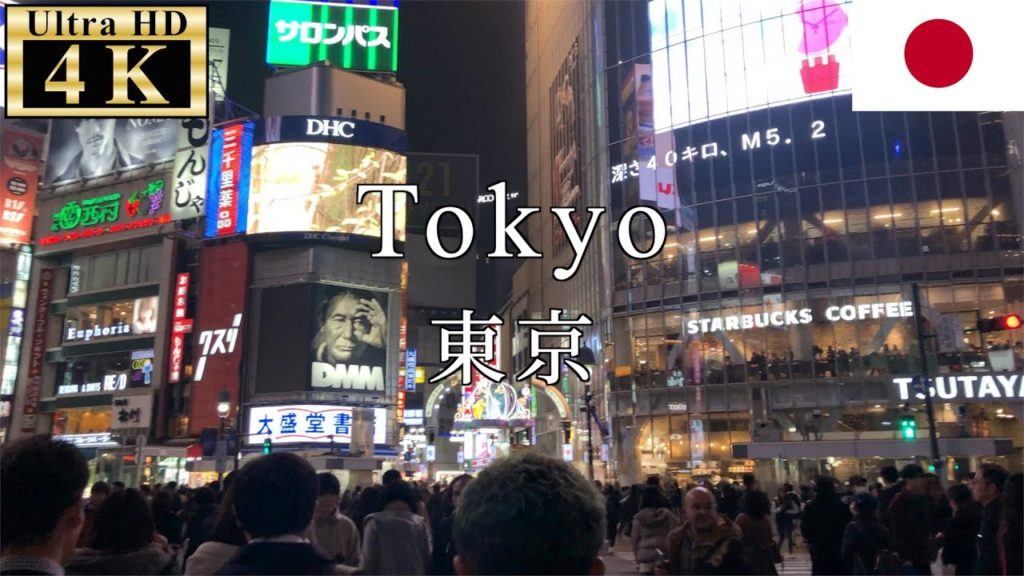 🇯🇵Tokyo Night Walk – Shibuya Crossing – 【4K 60fps】 🇯🇵Tokyo Night Walk - Shibuya Crossing - 【4K 60fps】