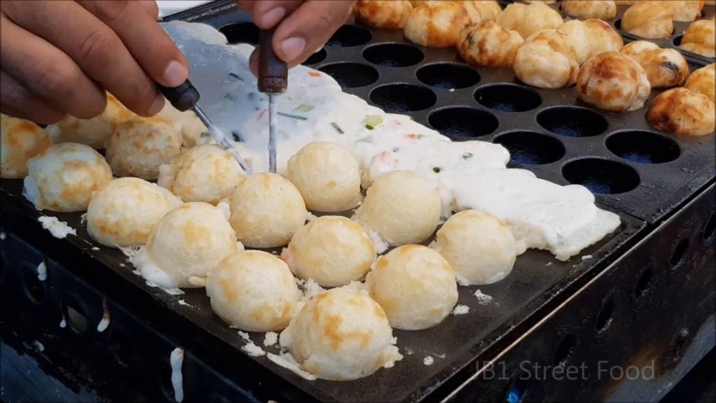 Street Food Takoyaki in Phuket Thailand