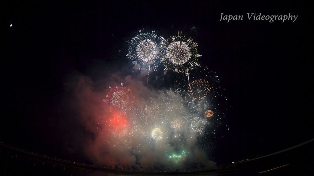 [4K]2017年8月2日 長岡花火「故郷はひとつ」㈱マルゴー 長岡まつり大花火大会  in home,one By Marugo