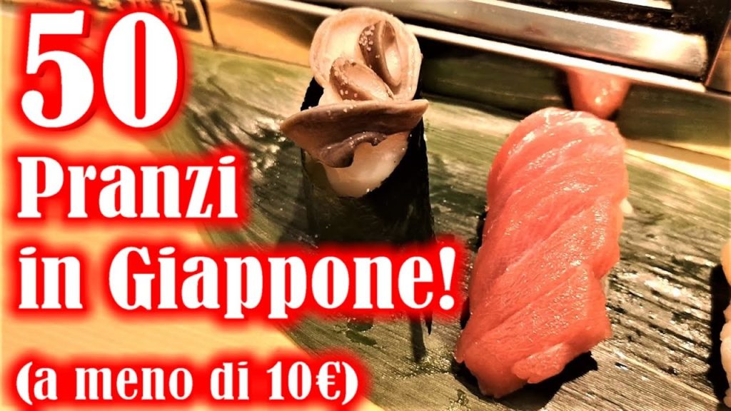 50 PRANZI in GIAPPONE (a meno di 10€) - Vivi Giappone