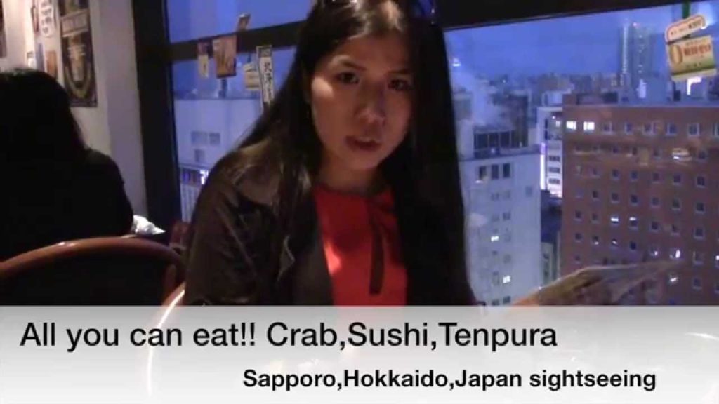 All you can eat!! Crab,Sushi,Tempura/How to eat crab / Sapporo Hokkaido Japan