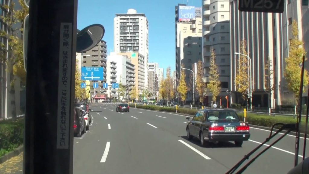 [Tokyo Bus Cab View] Toei Bus "Gotanda 96" Gotanda Station - Roppongi Hills Circulation