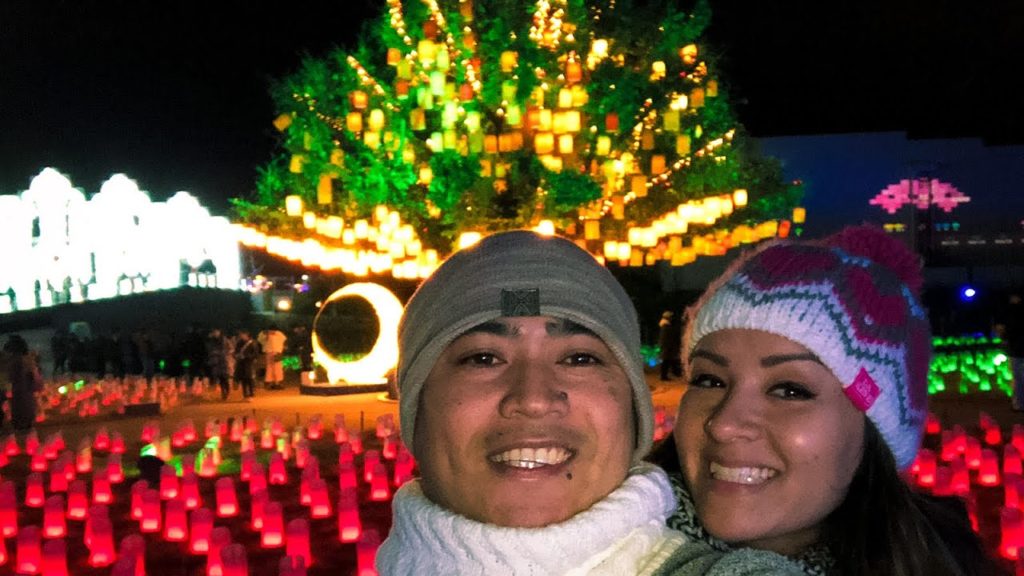 Lagunasia Gamagori ten Bosch 2019 illumination Japan Aichi Ken Nagoya ( GoPro Hero )
