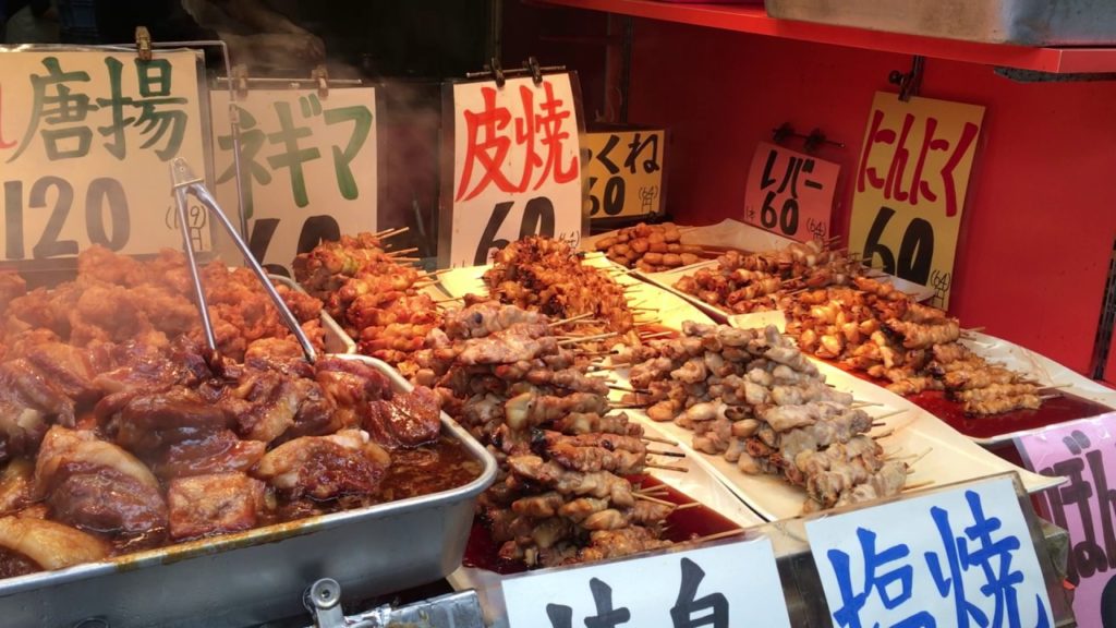 Tokyo street food