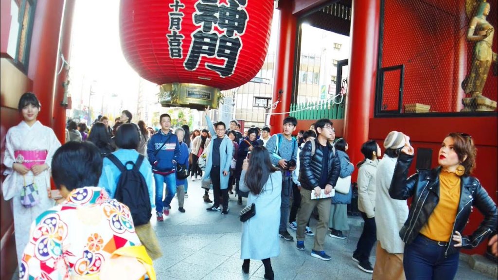 [Tokyo Asakusa] Let's walk Sensoji, Nakamise Street. 2019-12 浅草寺
