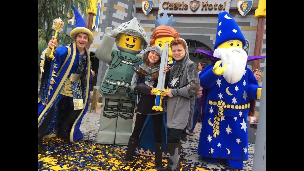 LEGO Castle Hotel Grand Opening Ceremony at Legoland California Resort