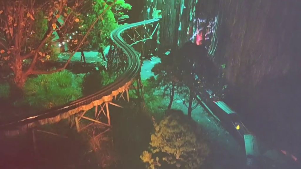 Model Railroad Garden(Night View) - Botanical Gardens