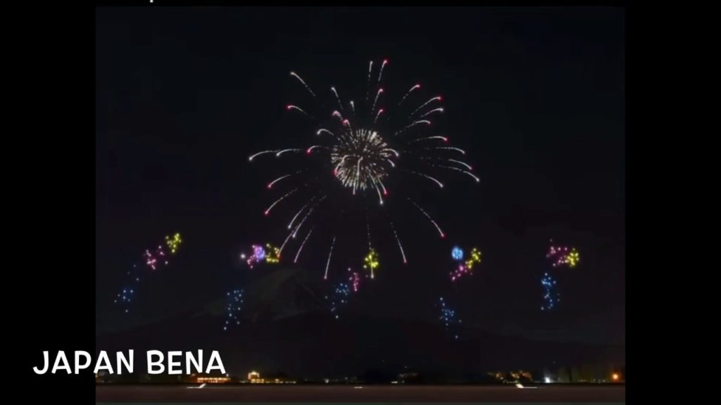 Japan New Year FireWorks are so🇯🇵 2020 日本の新年の花火はそうです