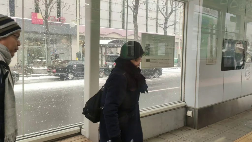 Street Car Ride in Sapporo Transport