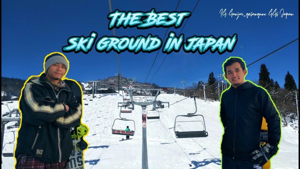 BEST VIEW IN JOUETSU INTERNATIONAL SKIING GROUND JAPAN NIIGATA PREFECTURE
