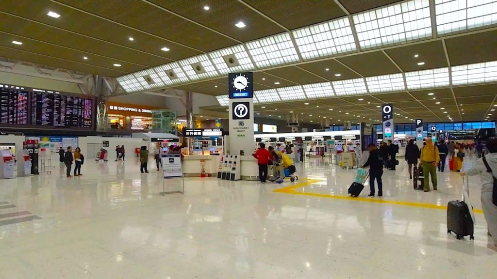 Japan walk - Narita Airport Terminal 2 (成田空港 第二ターミナル) - 4K