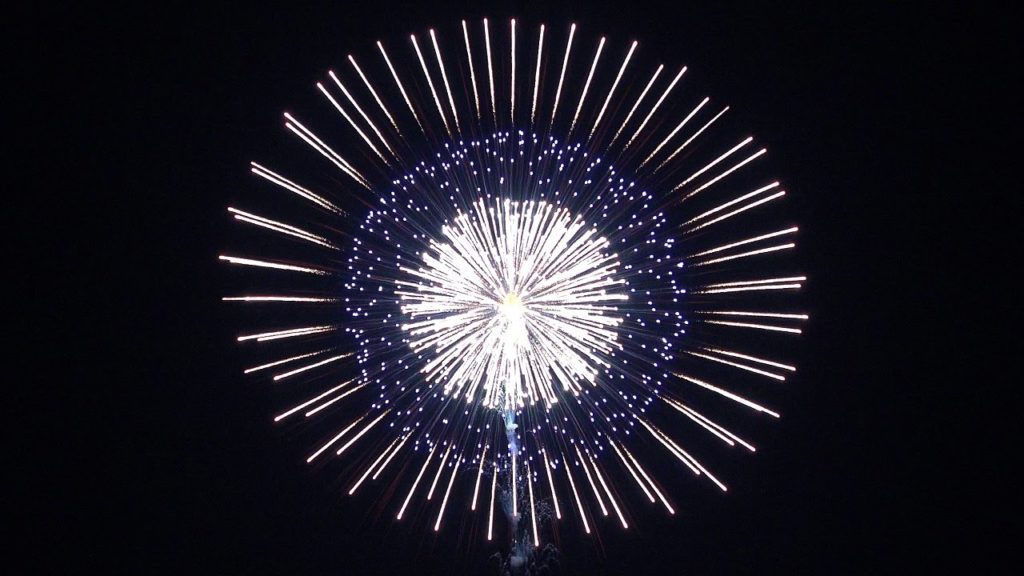 2014 New Fireworks Contest in Nagano Japan