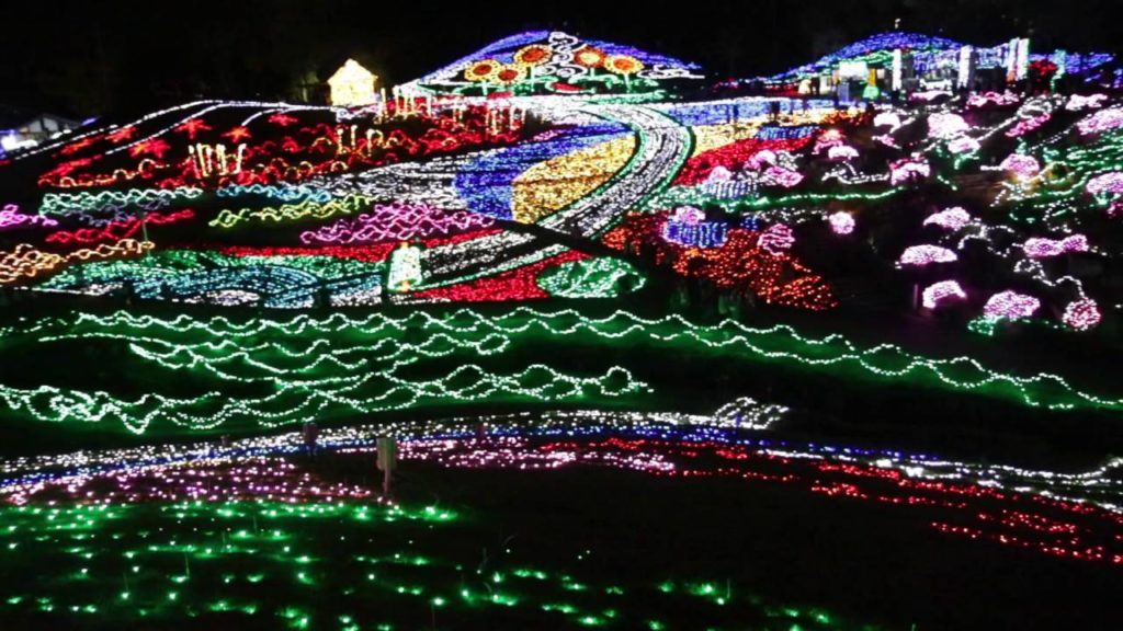 Winter Illumination in Mannou Park