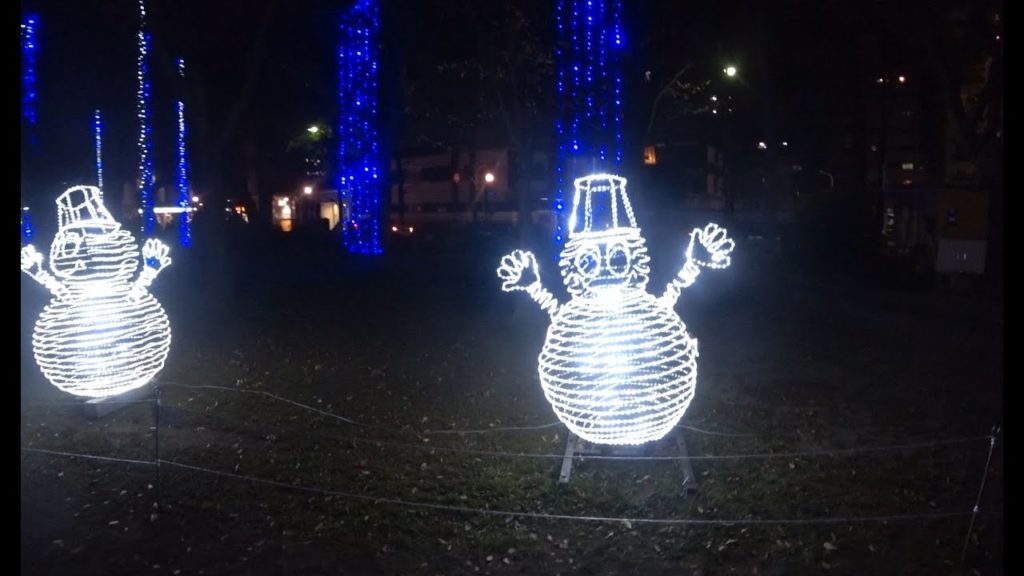 Hiroshima Christmas Lights part 3 - Walking In Japan 広島市 日本