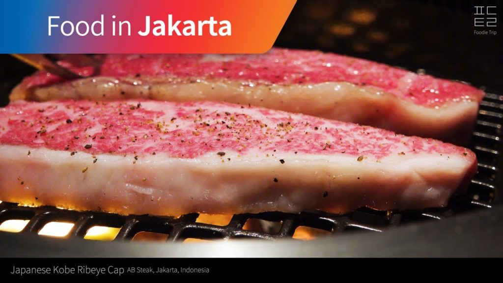 Japanese Kobe Beef A5 Ribeye Cap Steak - Restaurant in Jakarta [Foodie Trip-121]