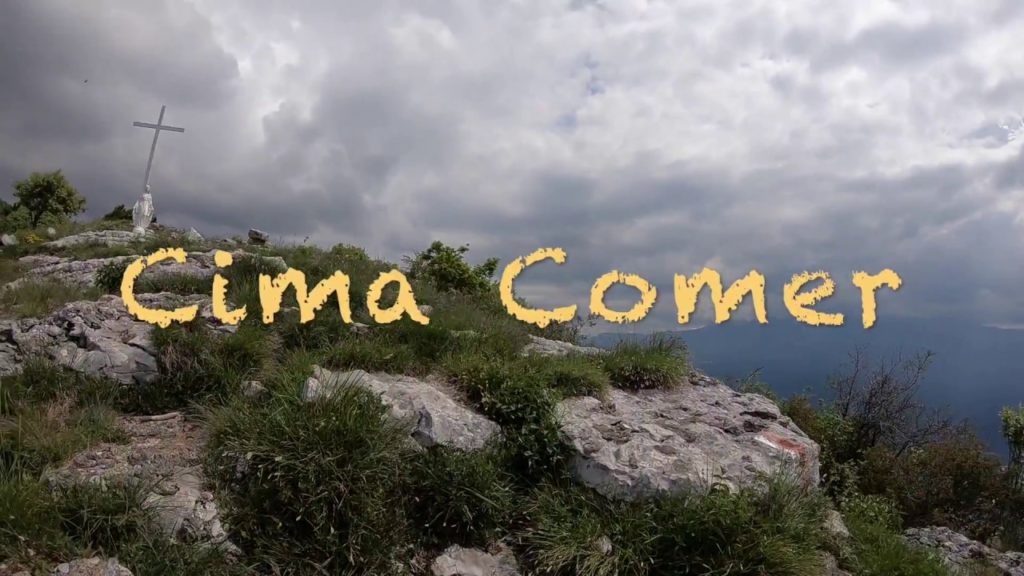 Escursione sul Monte Comer, Lago di Garda. Escursione sul Monte Comer, Lago di Garda.