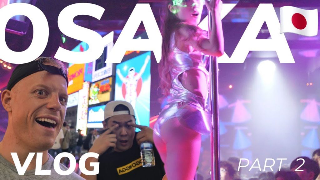 NIGHT OUT IN OSAKA 🇯🇵(JAPAN NIGHTLIFE) (Osaka pt. 2)