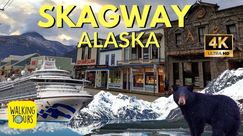 Downtown Skagway Alaska | Alaska Cruise | 4K Walking Tour