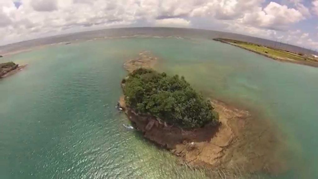 Paddle boarding Okinawa Japan