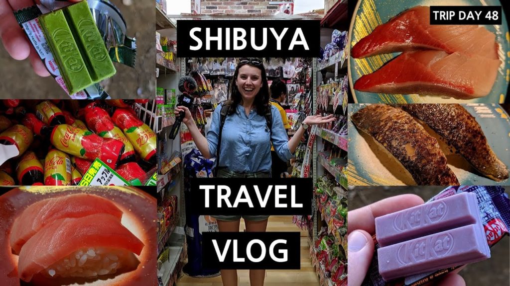 BEST SUSHI TRAIN IN SHIBUYA TOKYO (+ Kit Kats at Mega Don) Travel Vlog BEST SUSHI TRAIN IN SHIBUYA TOKYO (+ Kit Kats at Mega Don) Travel Vlog