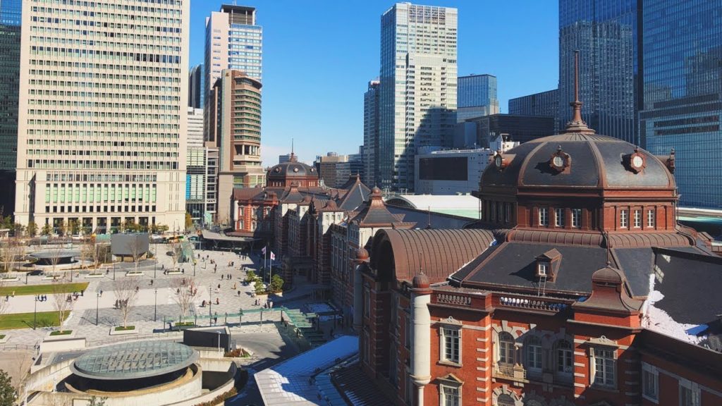 JR Chuo Line Walking tour | Tokyo station to Ichigaya station Part1 - 4K UHD