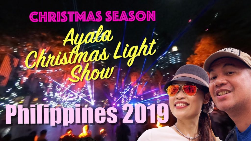 Christmas in the Philippines. Ayala Christmas Lights 2019. Ayala Triangle, Makati. Paseo de Roxas.