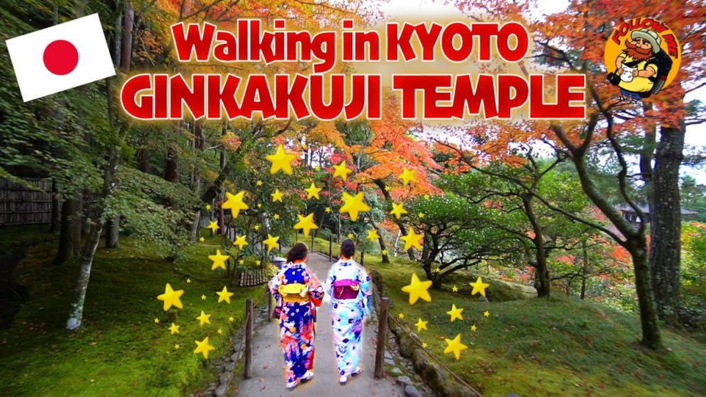 WALKING TOUR IN KYOTO JAPAN (Ginkakuji Temple)