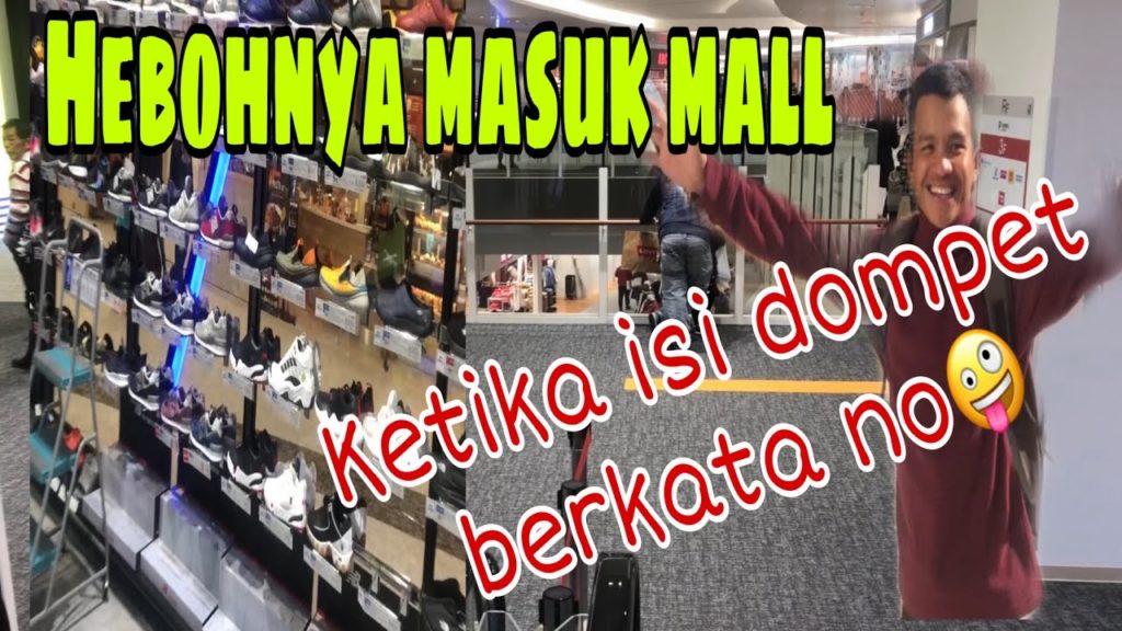 Keseruan melihat suasana mall di jepang( yang ada cuman cek harga)
