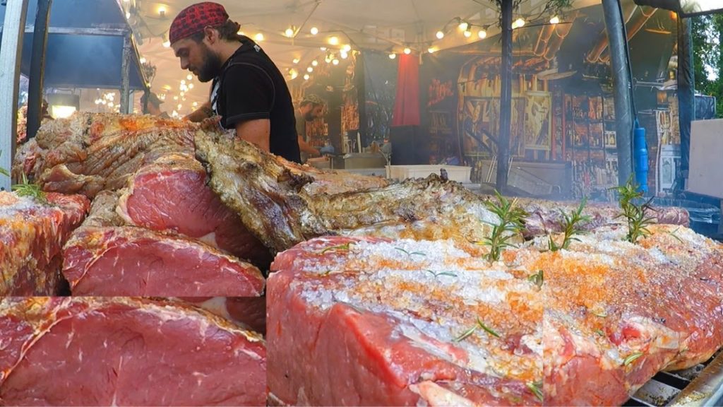The Best and Biggest World Street Food Festival in Europe. 'Gusti di Frontiera', Gorizia, Italy The Best and Biggest World Street Food Festival in Europe. 'Gusti di Frontiera', Gorizia, Italy
