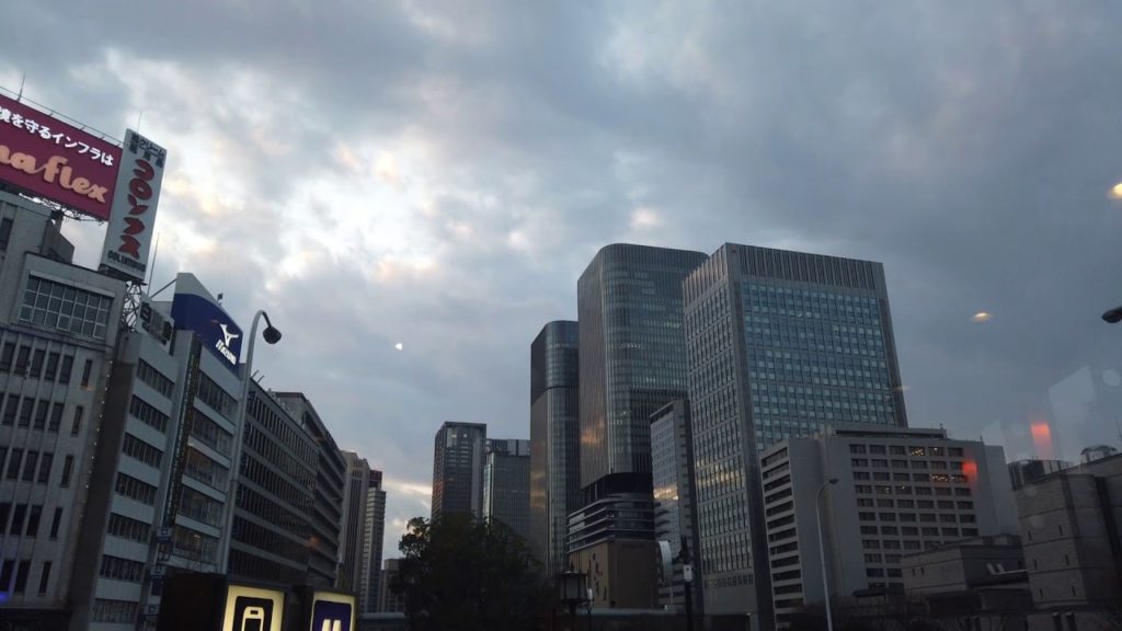 2020.1.4  dji OSMO  pocket  motion timelaps @ OSAKA yodoyabashi