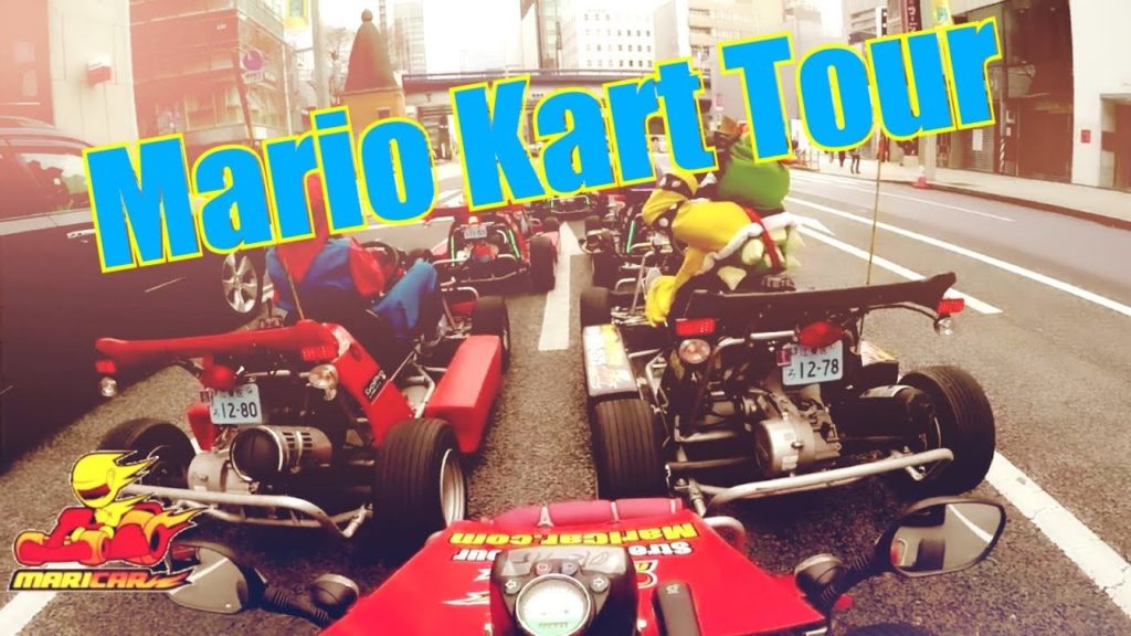 Mario Kart Go Kart Experience in Tokyo Japan! Sunday 18th Mar 2018