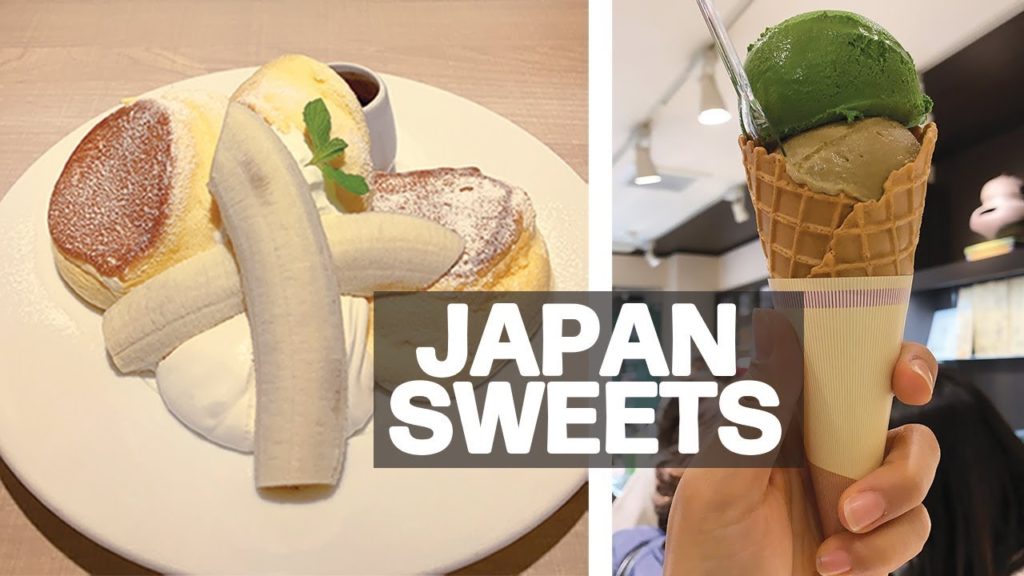 Japan Food Vlog (BEST SWEETS) - Fluffy Pancakes Matcha Ice Cream and More!