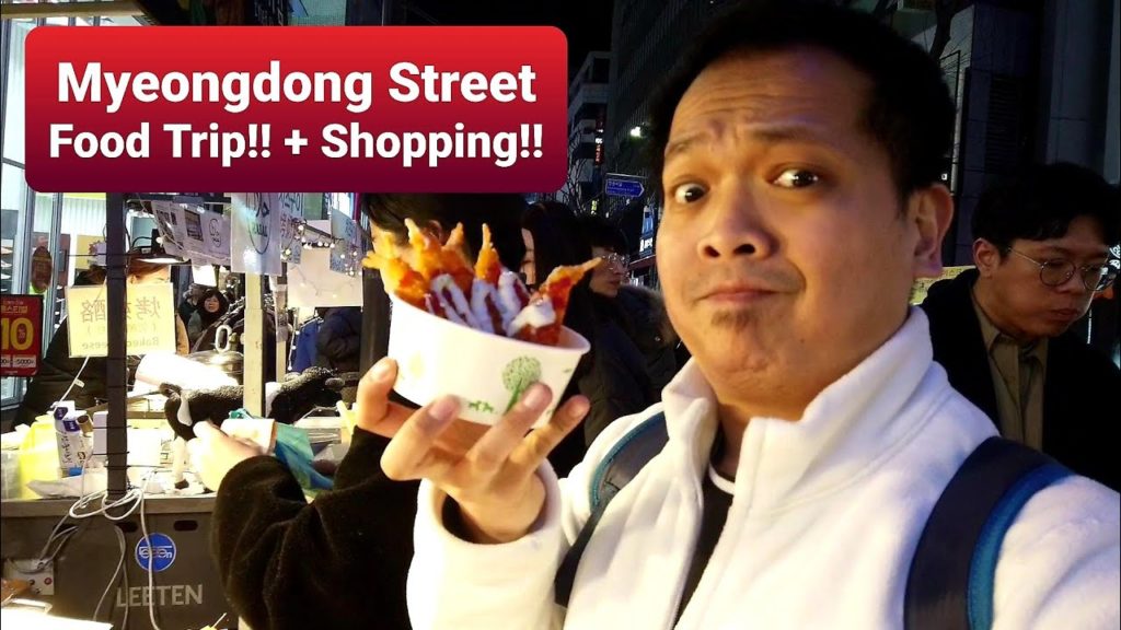 Myeongdong Street Food and Winter Shopping Trip 2019!
