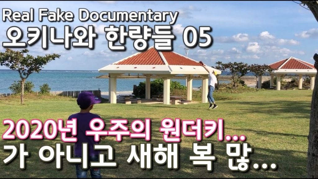 [오한량#05]오키나와 해돋이 명소가 바로 옆인데 안보고 그냥 놀았다는 영상. 오키나와 한량들 05화. 2020년 새해 특집.