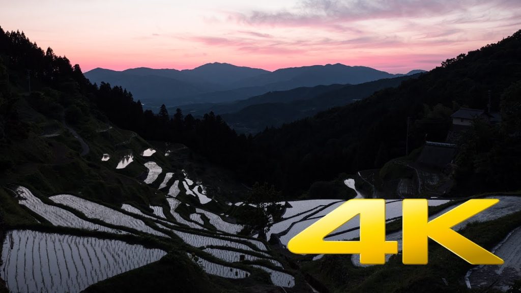 Izumidani rice terrace Uchiko - Ehime - 泉谷棚田 - 4K Ultra HD