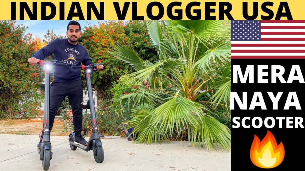 MERA NAYA ELECTRIC SCOOTER/ Indian Ki Life In America