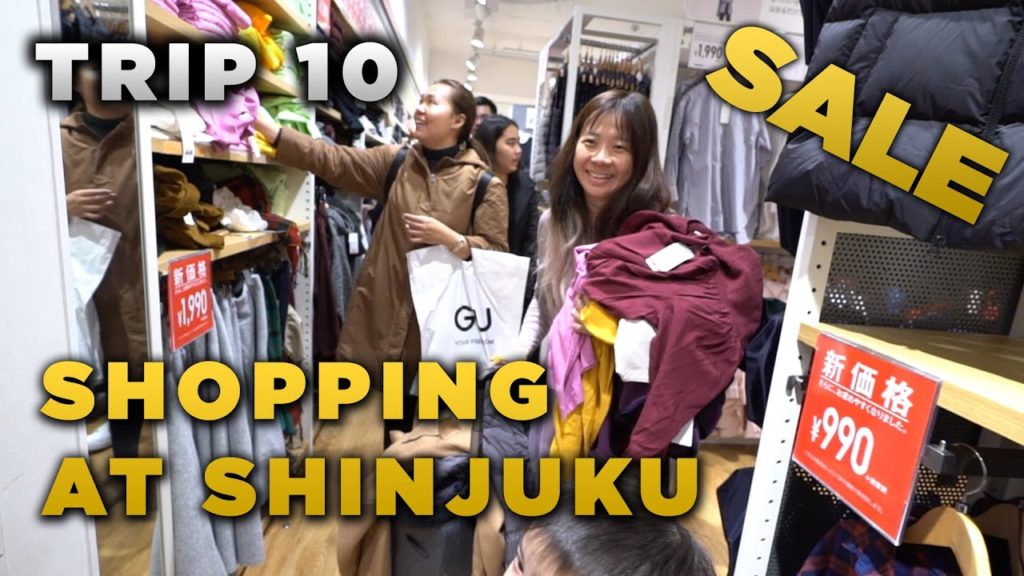 [Travel] Trip 10 - Go To Shinjuku and Shopping
