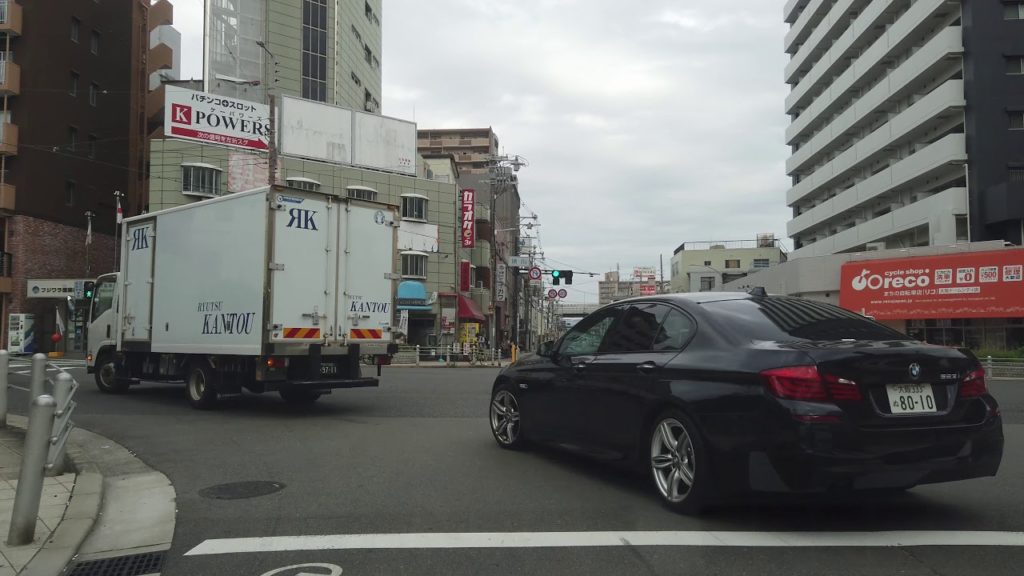 難波→ユニバーサルスタジオジャパン　大阪ドライブ4ＫNamba → Universal Studios Japan Osaka Drive