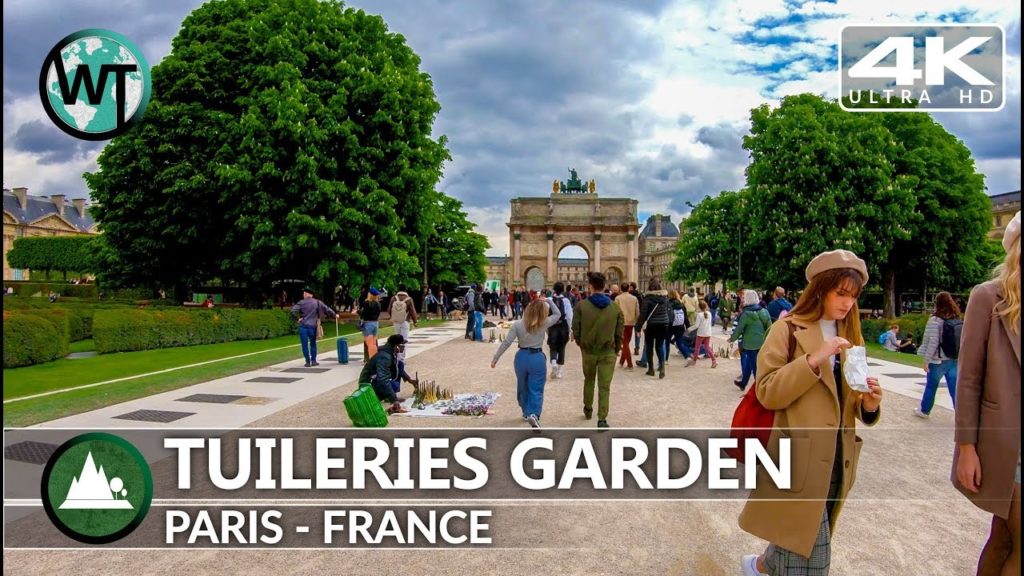 Paris, Tuileries Gardens - 🇫🇷 France - 4K Virtual Tour