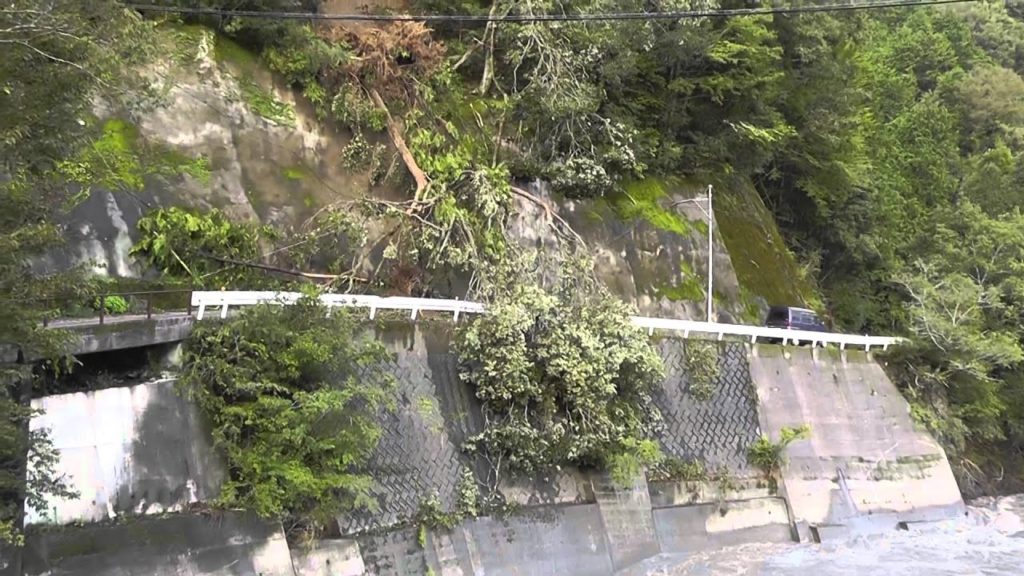 Scene of a Small Disaster in a Japanese Village