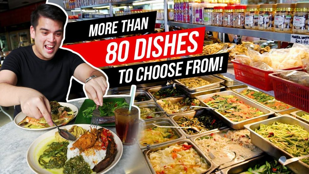 EPIC NASI CAMPUR! Sambal Hijau Kuala Lumpur | Malaysian Street Food