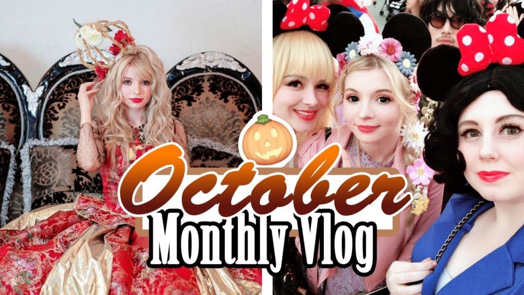 Modelling, Disney & Halloween! ♥ OCTOBER MONTHLY VLOG