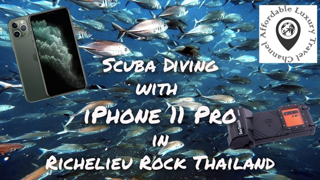 Scuba Diving with iPhone 11 Pro in 4K Richelieu Rock Thailand Scuba Diving with iPhone 11 Pro in 4K Richelieu Rock Thailand