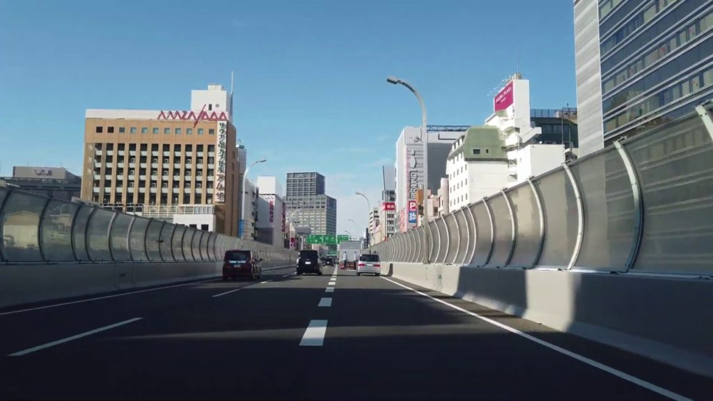 大阪道頓堀→神戸→明石海峡→兵庫淡路島　高速道路　ドライブ　4KOsaka Dotonbori → Kobe → Akashi Strait → Hyogo Awajishima Expressway