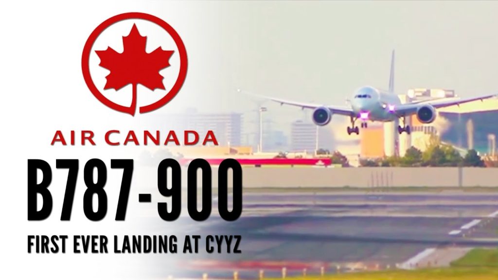 Air Canada's First 787-900 First Ever Landing in Toronto , with ATC | Planespotting Videos