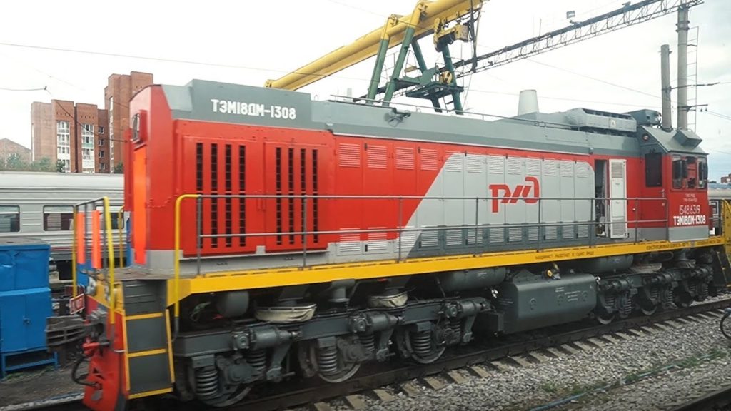 Riding the Trans Siberian Railway for 14 minutes! Train Sounds & Window View