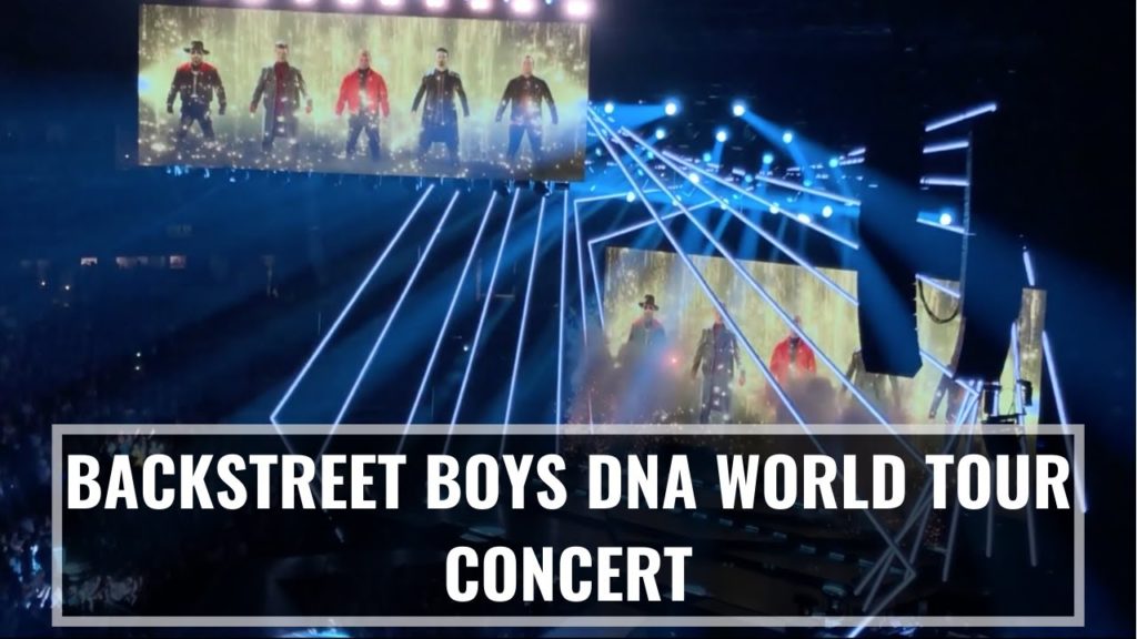 Backstreet Boys DNA World Tour Concert Anaheim, California