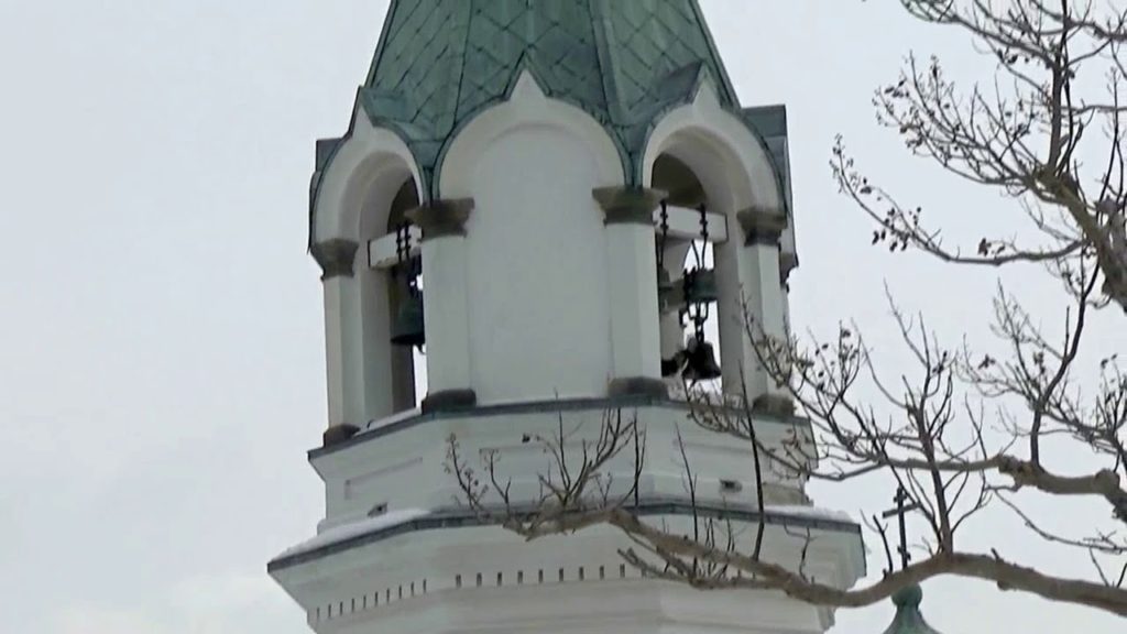 Hakodate in winter Church bell sound Hakodate in winter Church bell sound