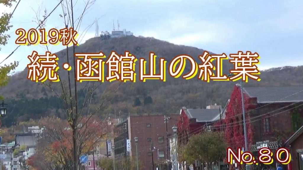 Mount Hakodate Autumn leaves (autumn 2019) vol.2