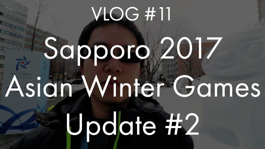 Sapporo 2017 Asian Winter Games - Update #2